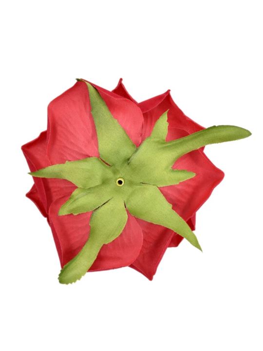 RÓŻA GŁOWA VELVET 10CM ERA1041 RUBIN