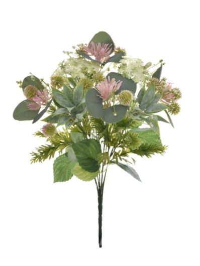 POLNY BUKIET Z DODATKAMI 50CM BUK1013 LT PINK