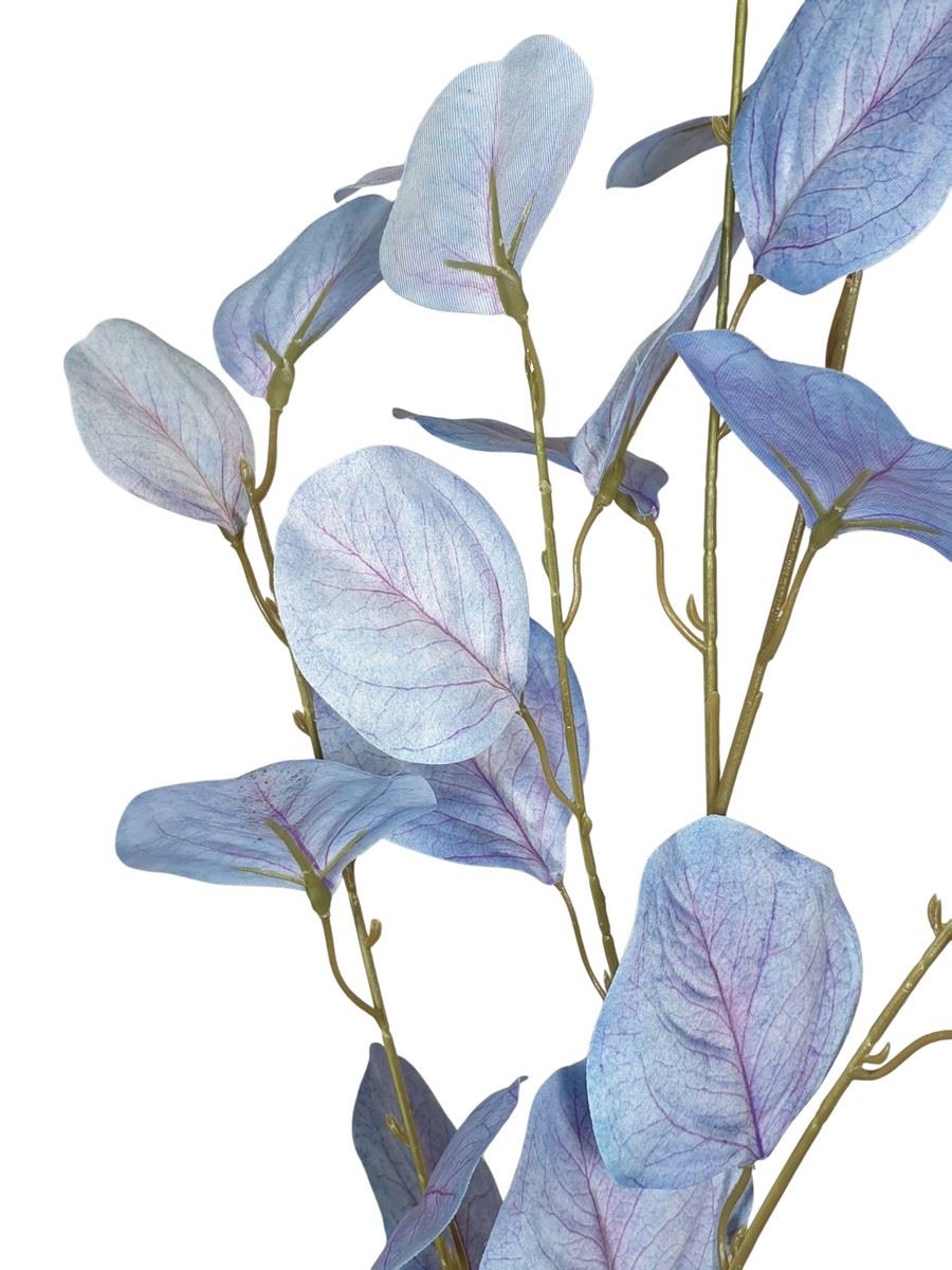 EUKALIPTUS GAŁĄZKA 3D 90CM OLD LT BLUE