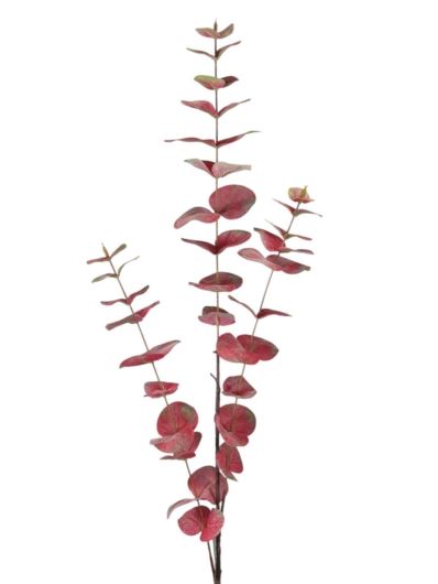 EUKALIPTUS GAŁĄZKA 100CM CV37596 BURGUNDY RED
