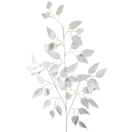 FIKUS BENJAMIN GAŁĄZKA LIŚĆ DROBNY 55CM WHITE