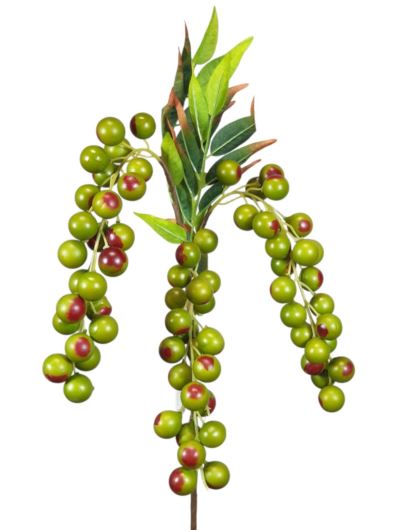 IMPERATOR BERRIES GAŁĄZKA ZWIS 78CM GREEN