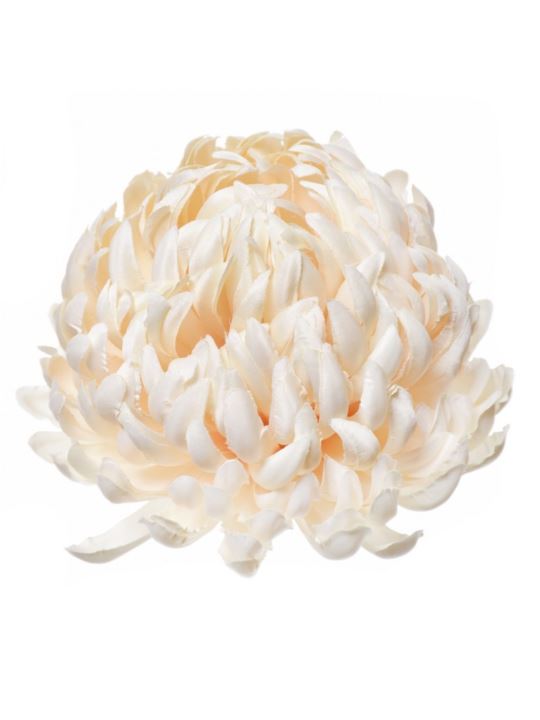 Chryzantema głowa 15cm ART037 new vanilla