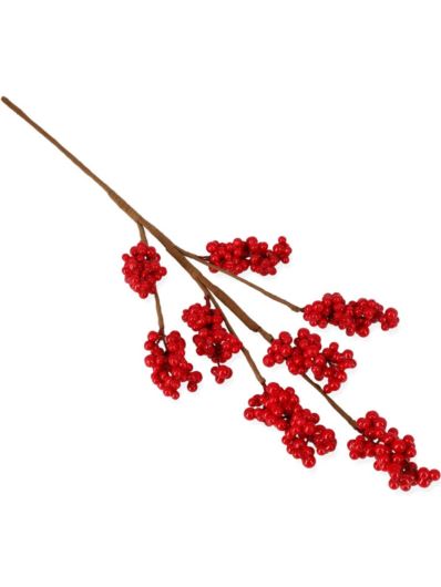 IRGA GAŁĄZKA BERRIES SPRAY 66CM / 9671 RED