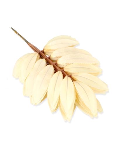 LIŚĆ LAUROWY 47CM / 0746MP(10) OLD LT YELLOW PEACH