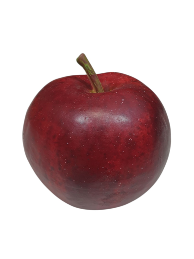 JABŁKO OWOC SZTUCZNY 8CM SINGLE APPLE /7385 RED BU