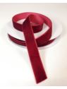 WSTĄŻKA VELVET SZER. 15MM DŁ.9M BURGUNDY
