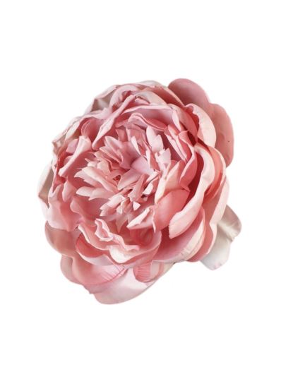 PEONIA GŁOWA 10CM VINTAGE OLD DIRTY PINK