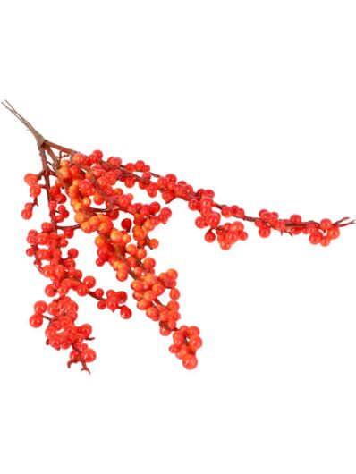 KULECZKI BERRIES GAŁĄZKA 34CM / 4264 ORANGE