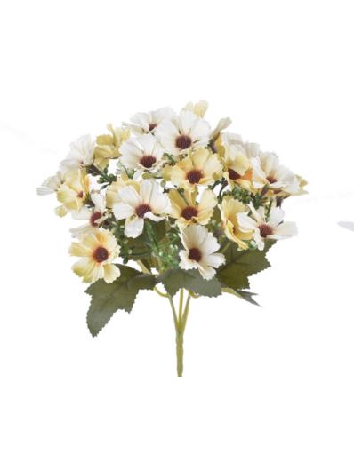 BUKIECIK DROBNYCH KWIATÓW 34CM CREAM LT YELLOW