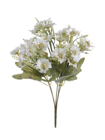 MARGARETKI BUKIECIK DROBNY 33CM WHITE