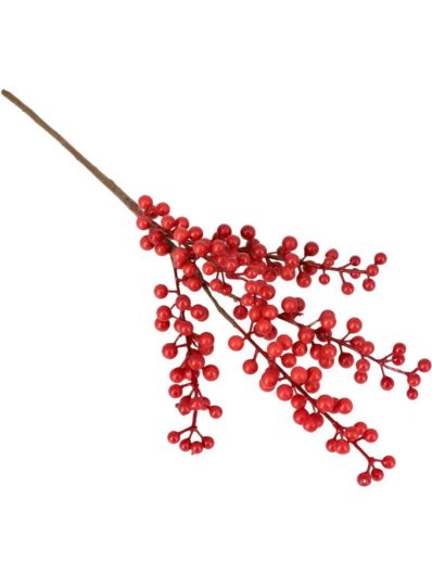 IRGA GUMOWANA BERRIES  48CM / 24-209  RED