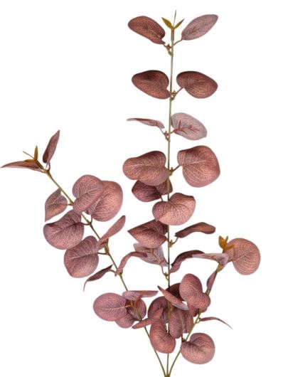 EUKALIPTUS GAŁĄZKA 76CM GSE-48 OLD PINK BURGUNDY