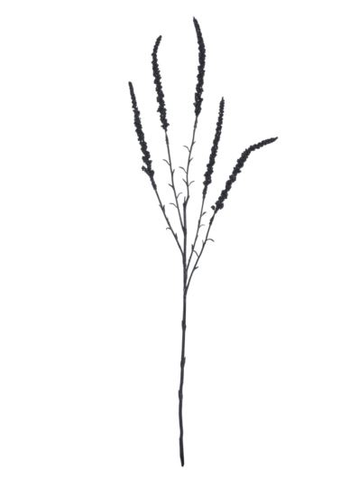 TAWUŁKA GAŁĄZKA 75CM NCG009  BLACK GLITTER