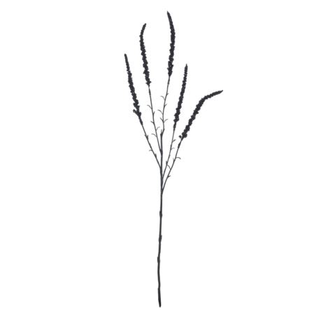 TAWUŁKA GAŁĄZKA 75CM NCG009  BLACK GLITTER