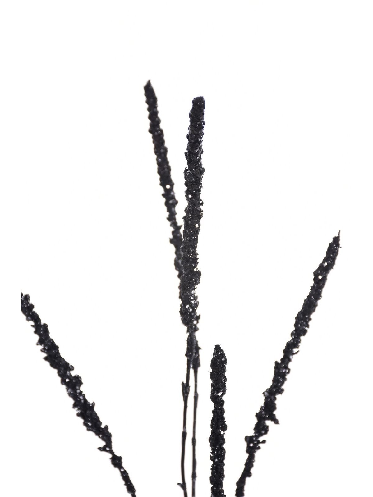 TAWUŁKA GAŁĄZKA 75CM NCG009  BLACK GLITTER