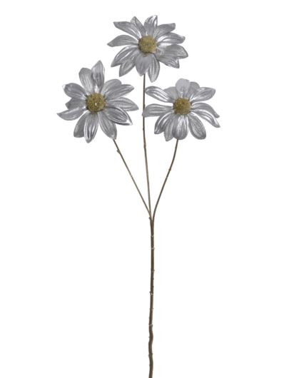 RUDBEKIA ŚWIĄTECZNA 60CM NCG022  SILVER