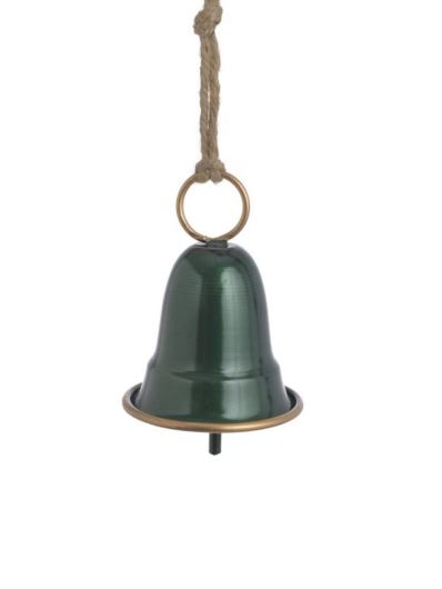 Metalowy dzwonek zawieszka 7xH9,5cm