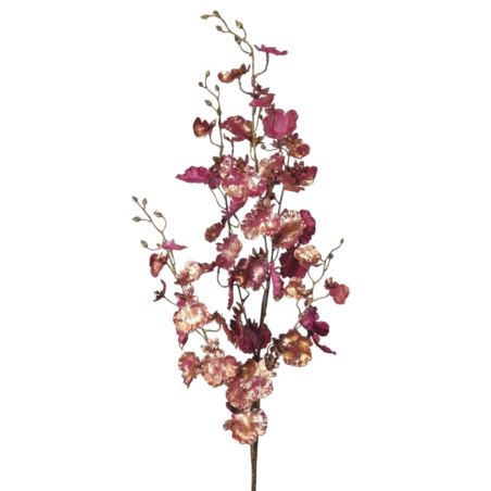 ŚWIĄTECZNE ONCYDIUM 90CM BURGUNDY GOLD
