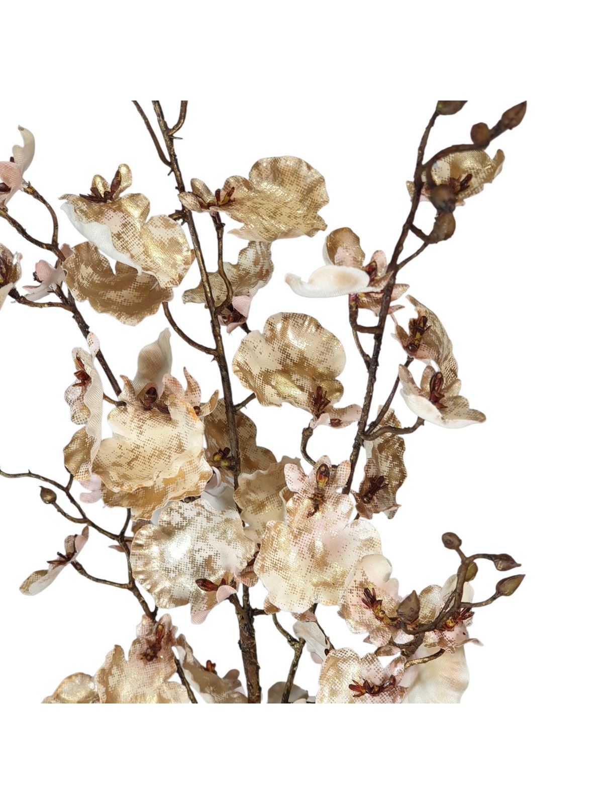 ŚWIĄTECZNE ONCYDIUM 90CM CREAM GOLD