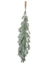 ŚWIĄTECZNY ZWIS Z SZYSZKAMI 100CM WHITE GREEN
