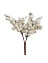 ZIMOWE KULECZKI BERRIES PICK 15CM / 4276 WHITE