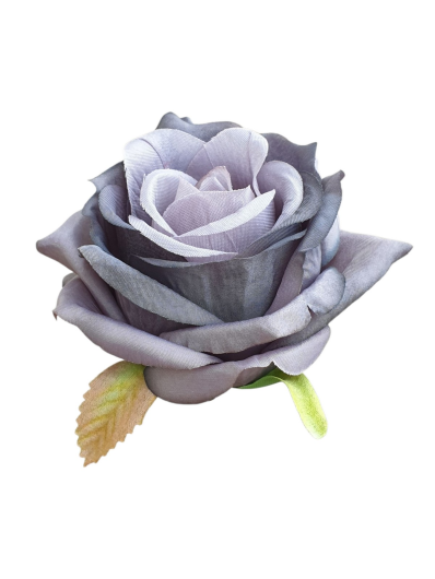 Róża głowa 10cm ly003 #15L gray
