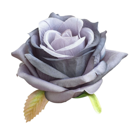 Róża głowa 10cm ly003 #15L gray