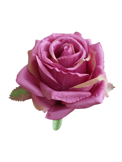 Róża głowa 10cm ly003 #29l dirty dk pink