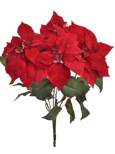 POINSECJA BUKIET LUX VELVET 62CM SUN674 RED