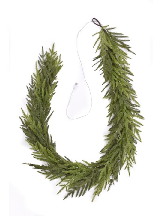 GIRLANDA ŚWIERK 180CM LED XYD035 GREEN
