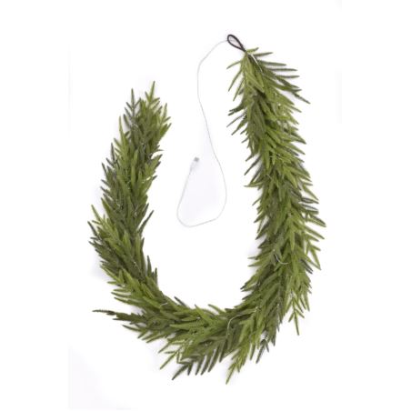 GIRLANDA ŚWIERK 180CM LED XYD035 GREEN