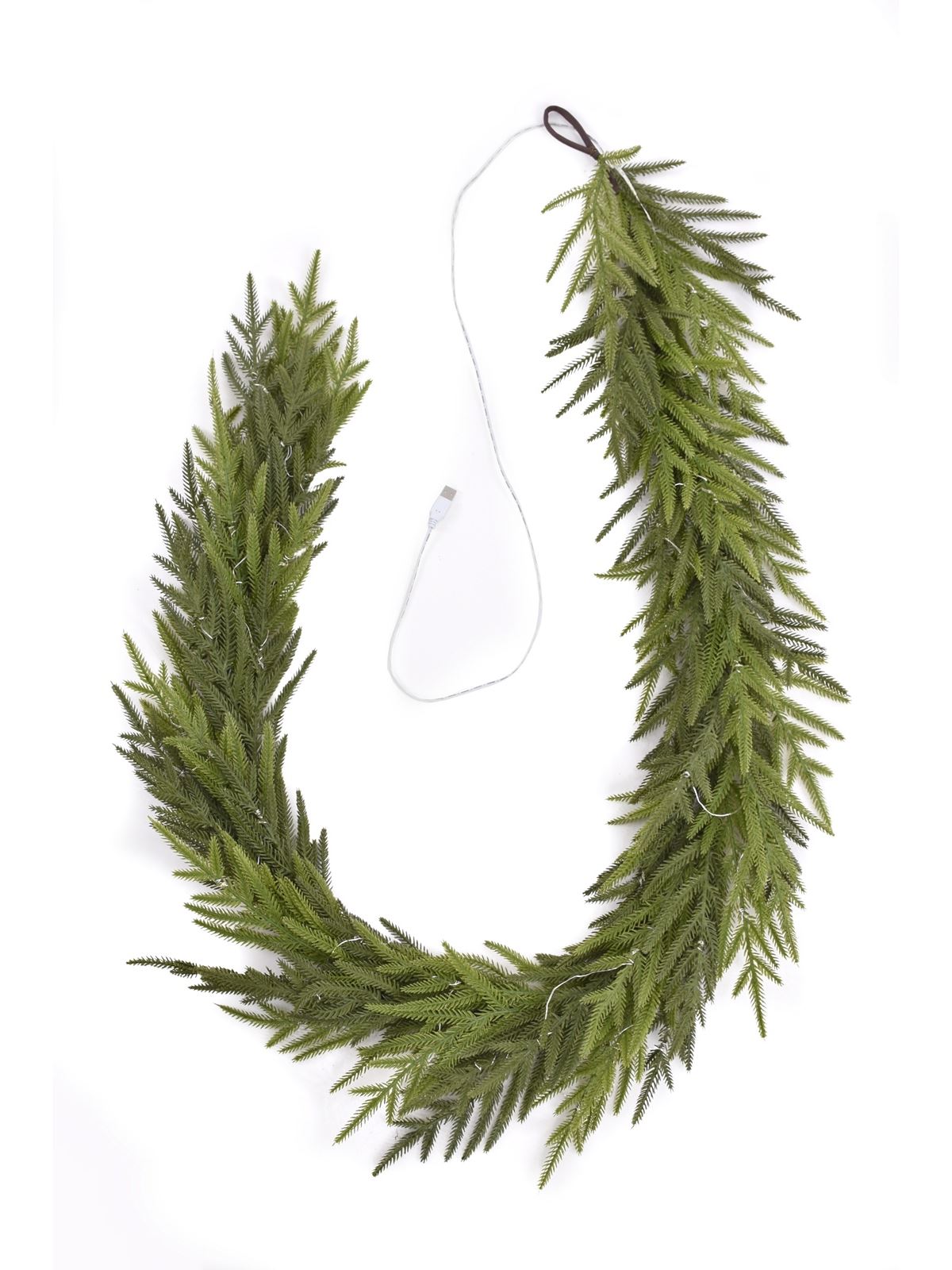 GIRLANDA ŚWIERK 180CM LED XYD035 GREEN