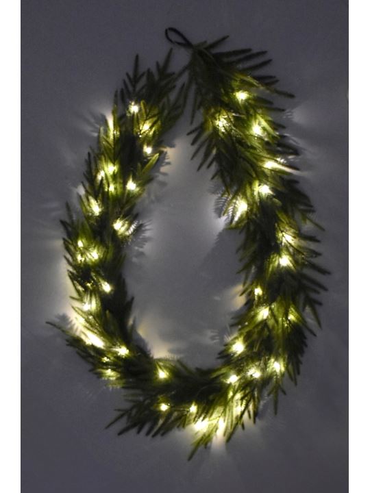 GIRLANDA ŚWIERK 180CM LED XYD035 GREEN