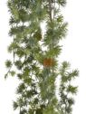 GIRLANDA MODRZEW Z SZYSZKAMI 185CM XYD032  GREEN
