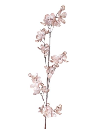 GAŁĄZKA CHERRY PEARL 96CM CV37420 PEARL OLD PINK