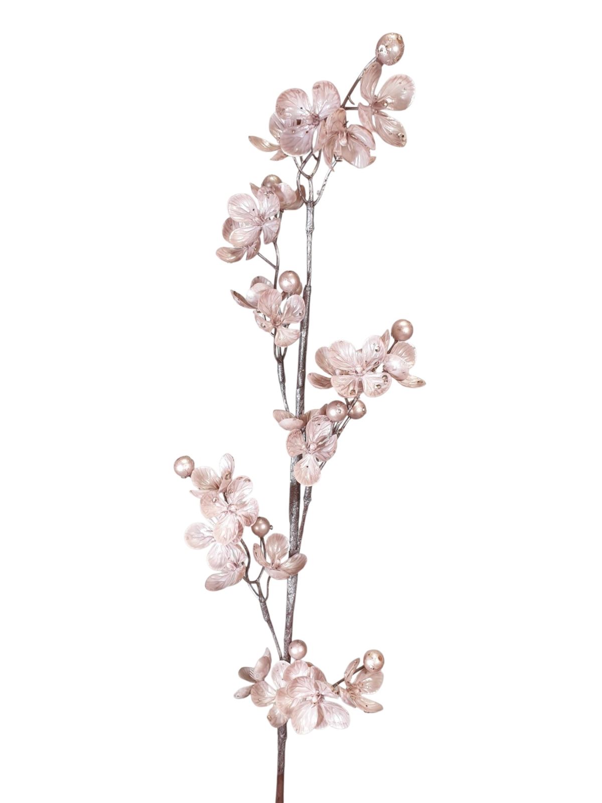 GAŁĄZKA CHERRY PEARL 96CM CV37420 PEARL OLD PINK