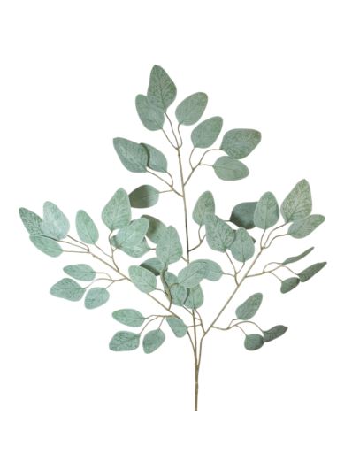 LIŚĆ LAUROWY GAŁĄZKA 65CM POWDER GREEN