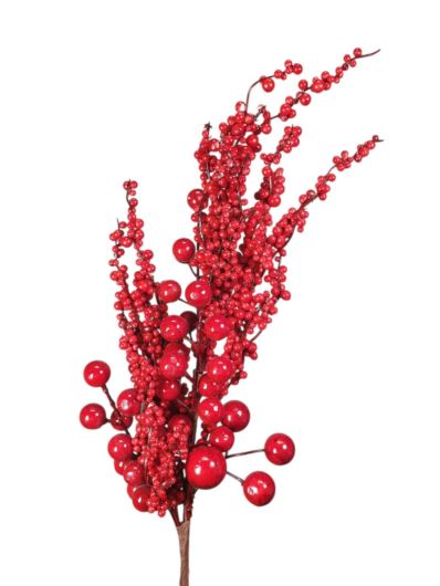 GAŁĄZKA IRGA GŁÓG 60CM RED