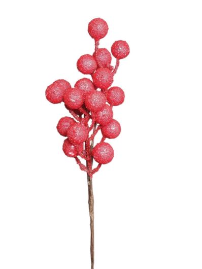 KULKI OWOCE PICK MICRO BALLS 28CM RED