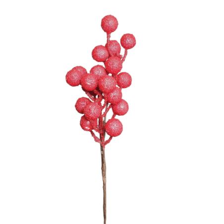 KULKI OWOCE PICK MICRO BALLS 28CM RED