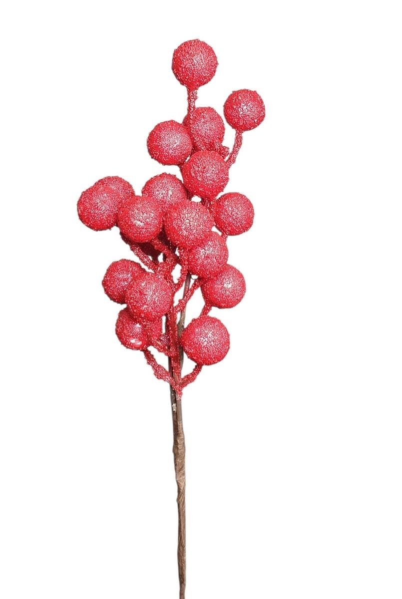 KULKI OWOCE PICK MICRO BALLS 28CM RED