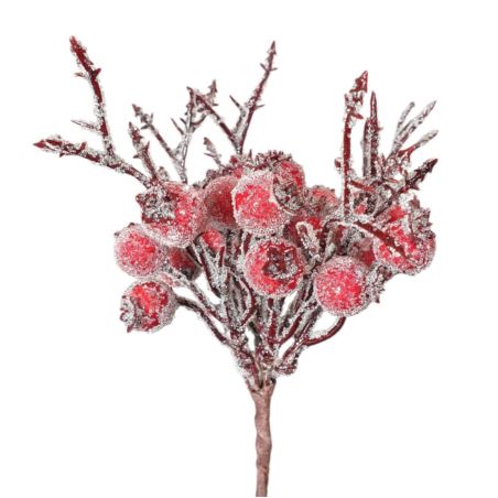 OWOCE PATYCZKI 15CM PICK ICY RED