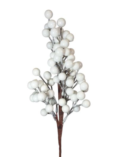 GŁÓG GALĄZKA 42CM WHITE