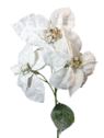 GWIAZDA BETLEJEMSKA GAŁĄZKA 58CM WHITE SNOW