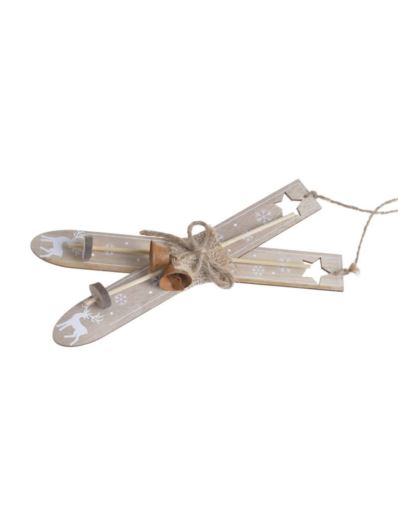 Drewniane narty 2szt/pacz