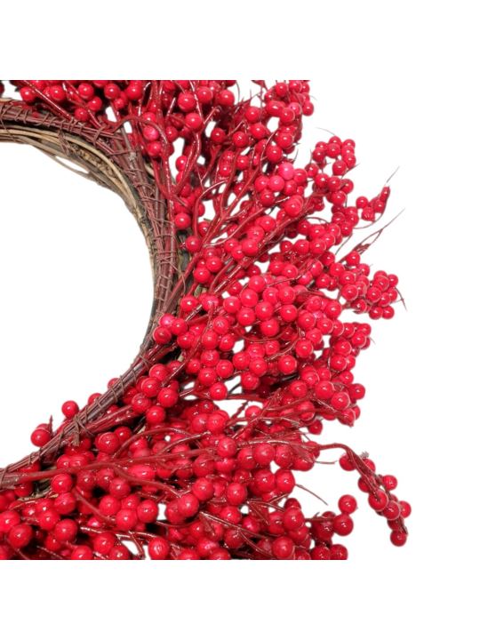 WIANEK Z OWOCÓW DROBNA IRGA 50CM RED