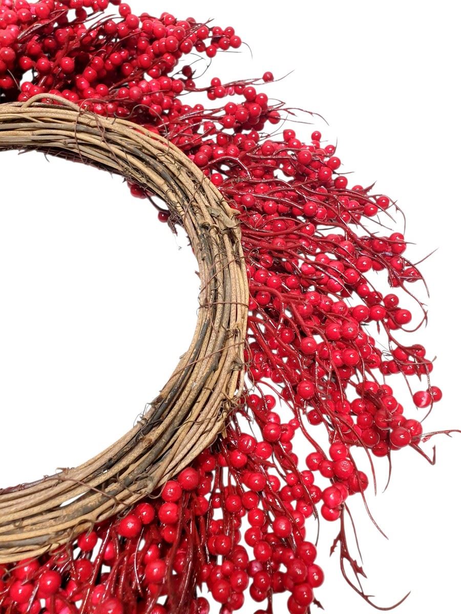 WIANEK Z OWOCÓW DROBNA IRGA 50CM RED