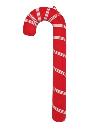 LASKA LIZAK ZAWIESZKA 40CM FLOCK RED