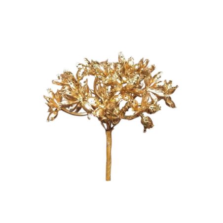 KOPER PICK x6 10CM GLITTER GOLD